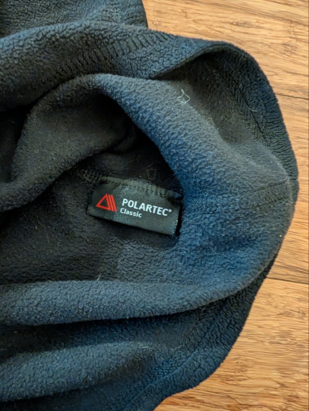 The North Face Black Half-Zip Fleece Pullover - Picture 6 of 6